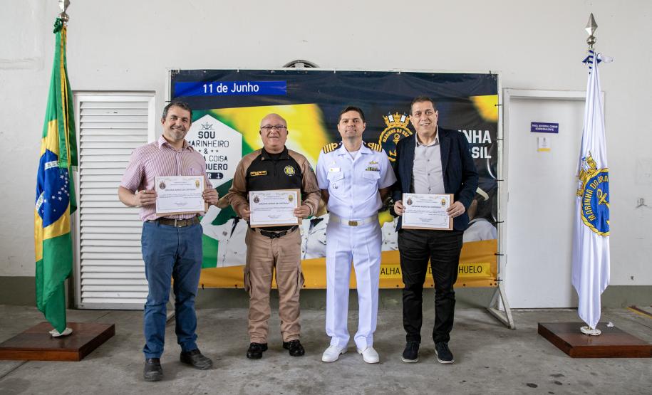 Capitania dos Portos homenageia colaboradores da Autoridade Portuária