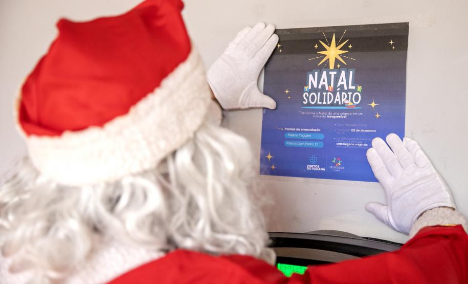 Natal Solidário da Portos do Paraná inicia arrecadação de brinquedos