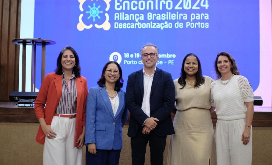 Portos do Paraná marca presença no encontro nacional para descarbonização dos portos