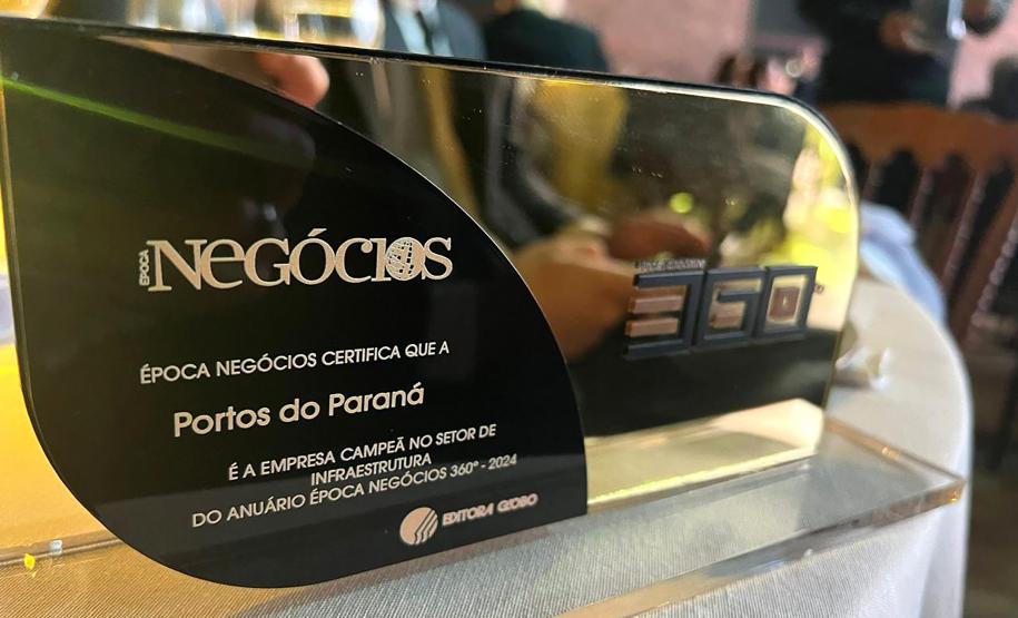 Portos do Paraná é vencedora na 13ª edição do Época Negócios 360º