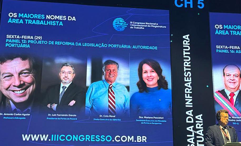 Portos do Paraná discute modernização da legislação portuária