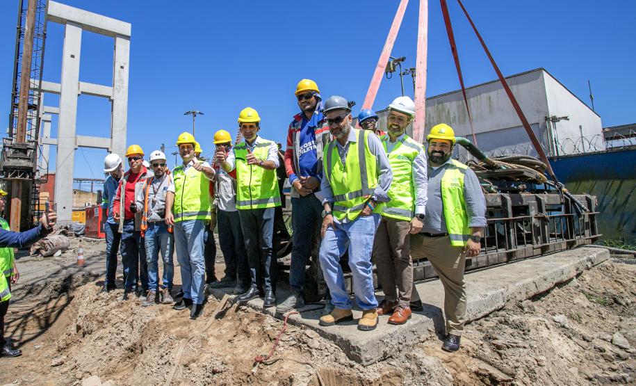 Maior obra portuária do País, Moegão do Porto de Paranaguá chega a 18% de execução