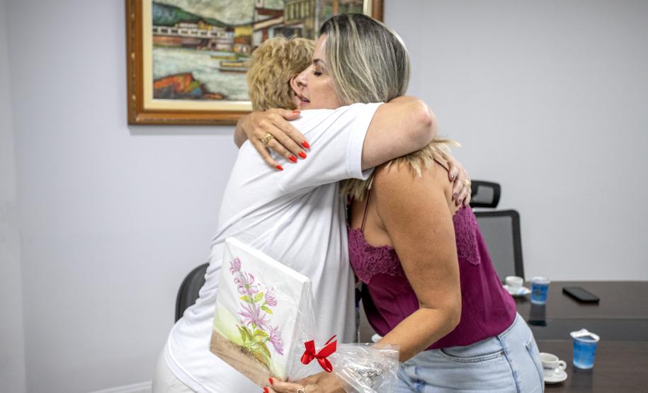 Pintura marca parceria da Portos do Paraná com o Lar de Idosos São Vicente de Paulo