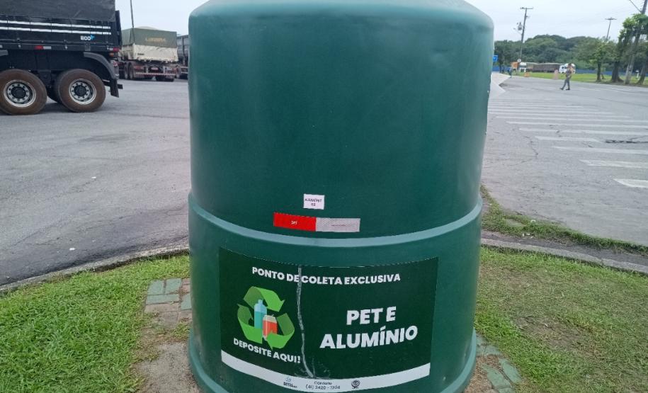 Coleta de PET e Alumínio para reciclagem