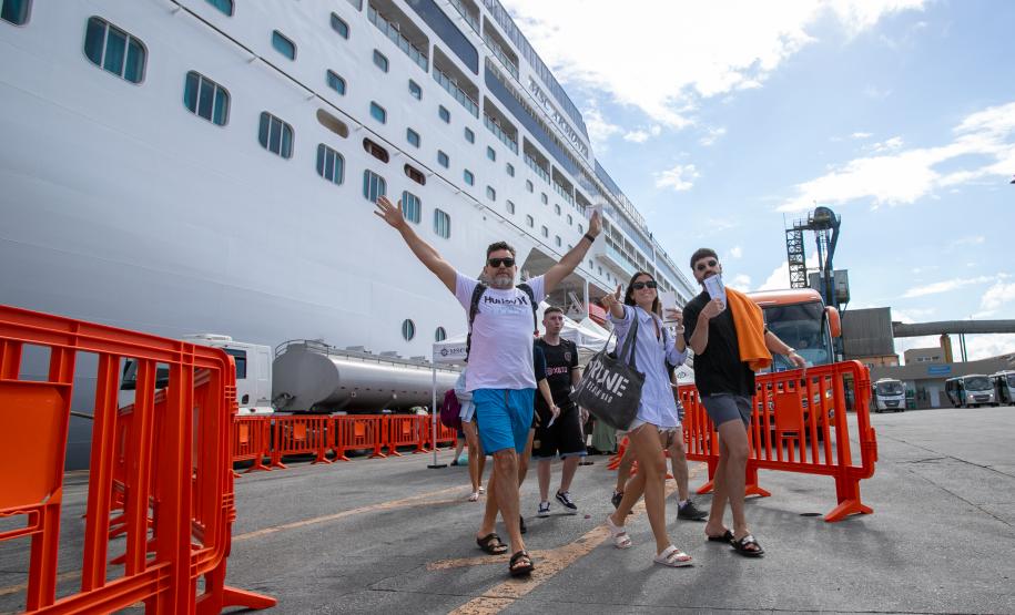 Segurança é mais um diferencial de Paranaguá para receber navios de Cruzeiro