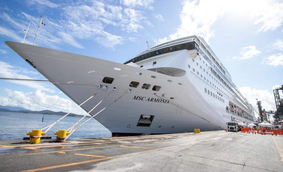 Segurança é mais um diferencial de Paranaguá para receber navios de Cruzeiro