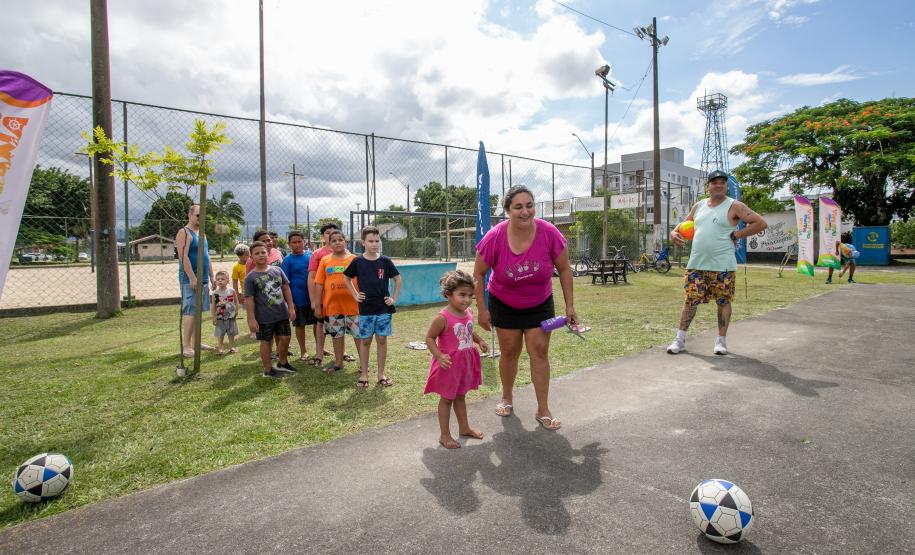 Paranaguá recebe atividades de esporte e lazer do programa Verão Maior