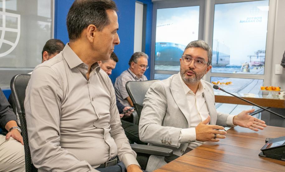1ª Reunião da Coalizão Empresarial pela Portos do Paraná 2025 é realizada em Paranaguá