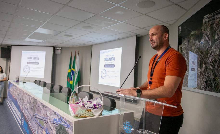 Portos do Paraná realiza evento interativo sobre saúde mental e emocional