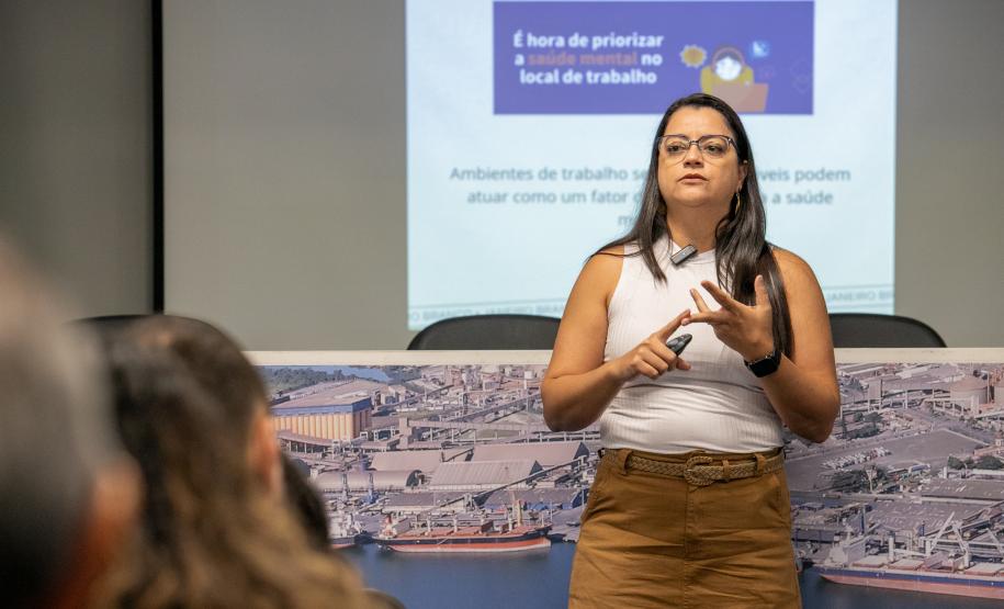 Portos do Paraná realiza evento interativo sobre saúde mental e emocional
