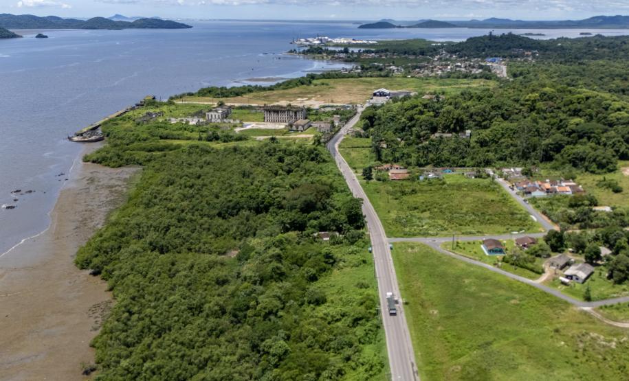 Portos do Paraná investe R$ 18,4 milhões em obras nas principais vias de Antonina