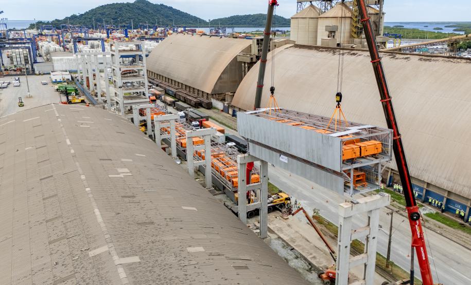 Moegão terá sistema de transporte de grãos mais moderno do Brasil