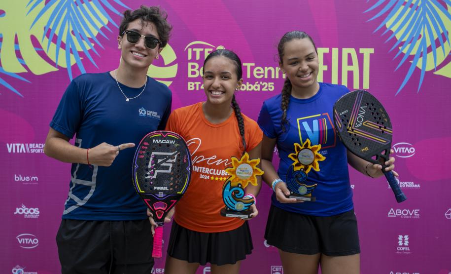 Beach Tennis na Arena Portos do Paraná movimenta o litoral paranaense
