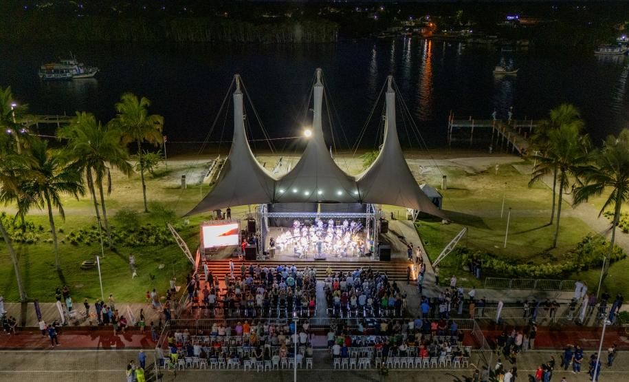 Concerto-show da Marinha celebra os 90 anos do Porto de Paranaguá