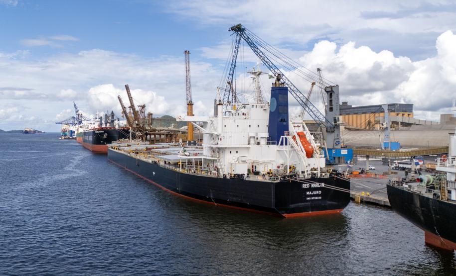 Paranaguá registra maior movimentação de fertilizantes com um único navio