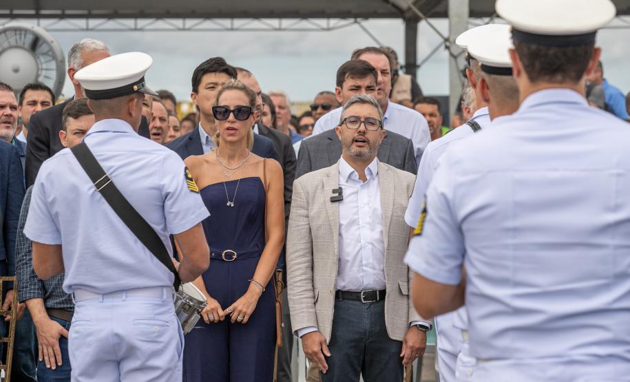 Governador anuncia investimento de R$ 1 bi no Píer em "T" na festa dos 90 anos do Porto de Paranaguá