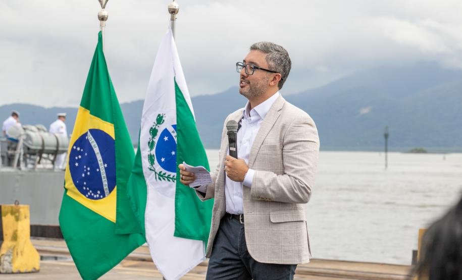 Governador anuncia investimento de R$ 1 bi no Píer em "T" na festa dos 90 anos do Porto de Paranaguá