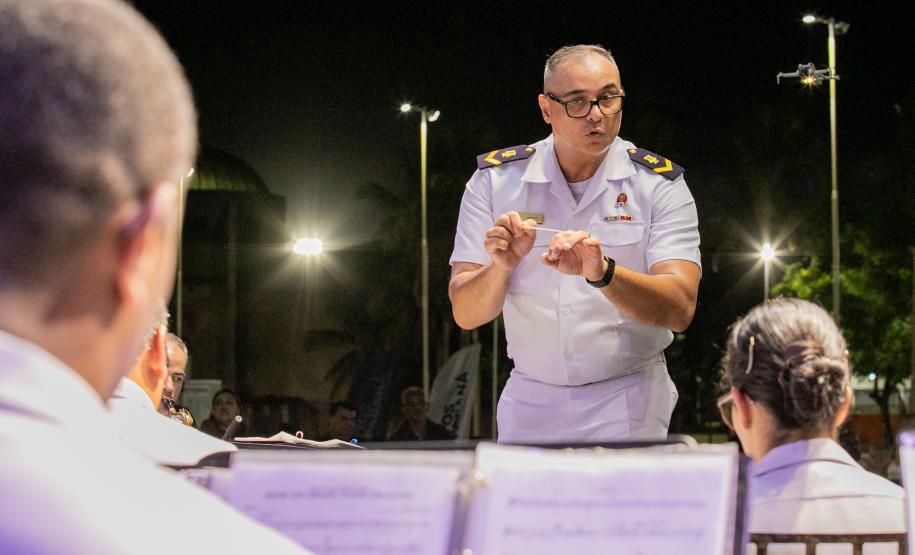 Concerto-show da Marinha celebra os 90 anos do Porto de Paranaguá