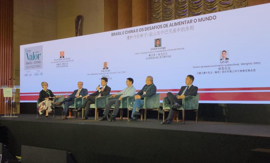 Portos do Paraná discute oportunidades comerciais na China