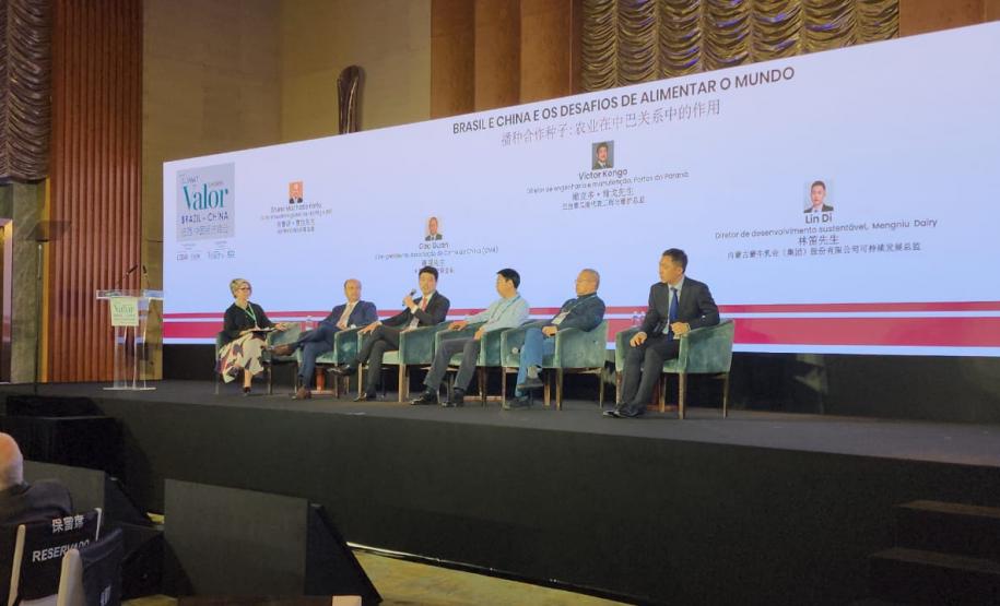 Portos do Paraná discute oportunidades comerciais na China