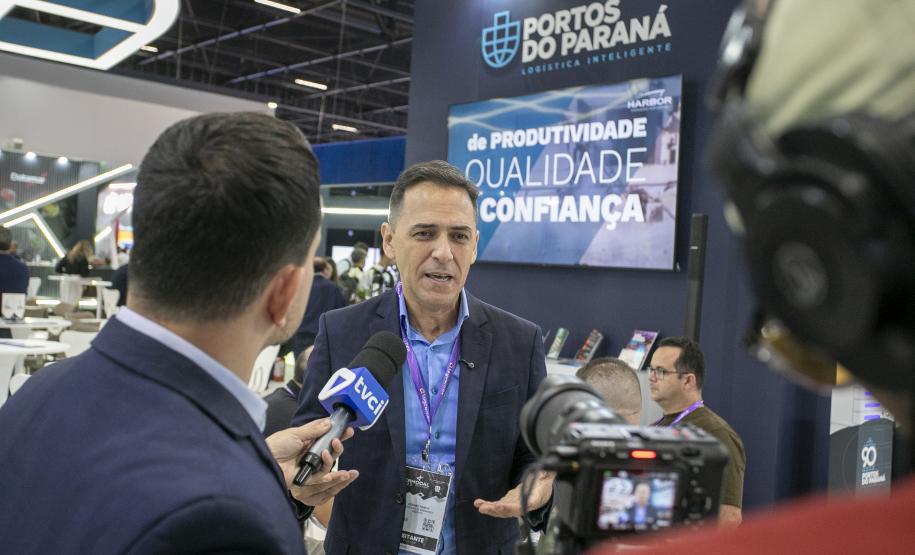 Mais de 6 mil pessoas visitaram o estande da Portos do Paraná na Intermodal 2025
