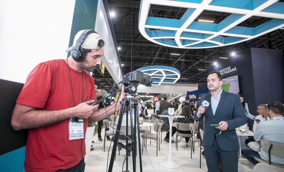 Mais de 6 mil pessoas visitaram o estande da Portos do Paraná na Intermodal 2025