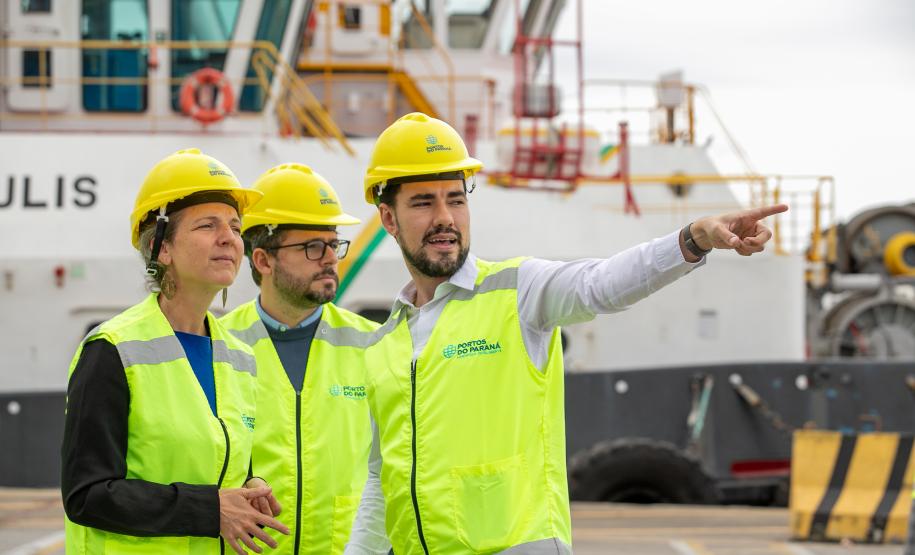 Aprovação de licitação do Canal de Acesso atrai investidores belgas ao Porto de Paranaguá