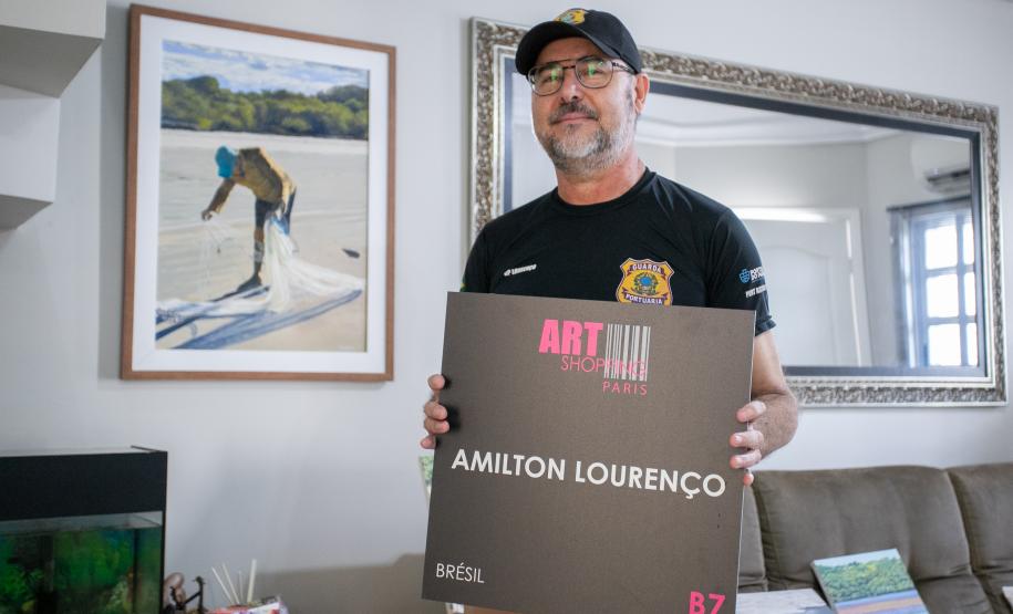 Guarda portuário é convidado para expor novamente no Carrousel du Louvre