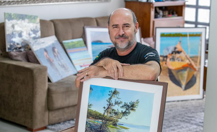 Guarda portuário é convidado para expor novamente no Carrousel du Louvre