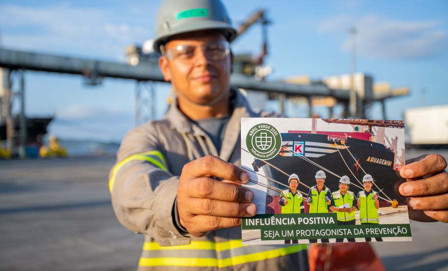 Portos do Paraná inicia ações de conscientização no Abril Verde