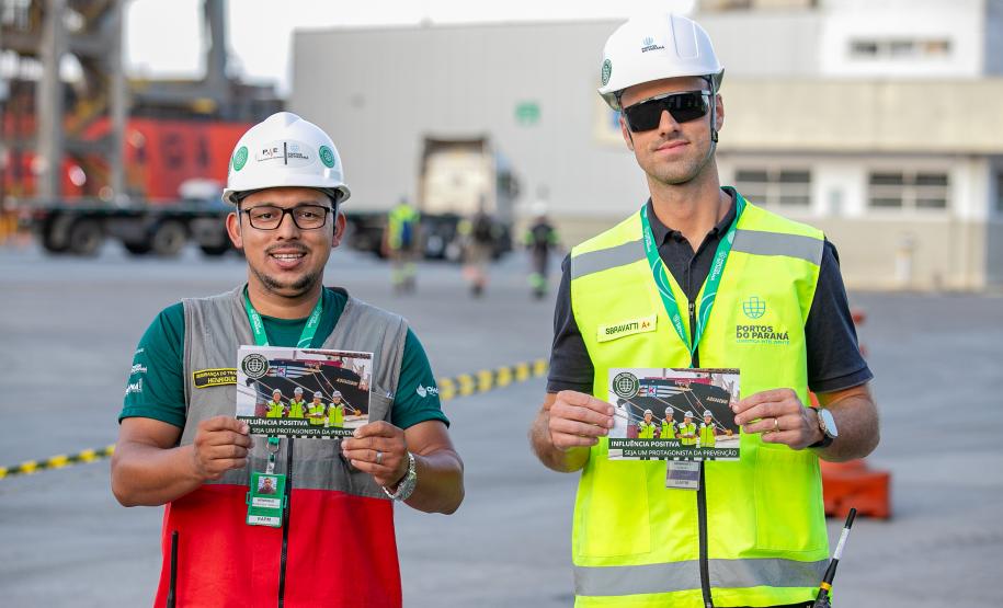 Portos do Paraná inicia ações de conscientização no Abril Verde