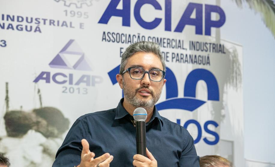 Portos do Paraná participa de debate na Aciap em prol de melhorias para a cidade