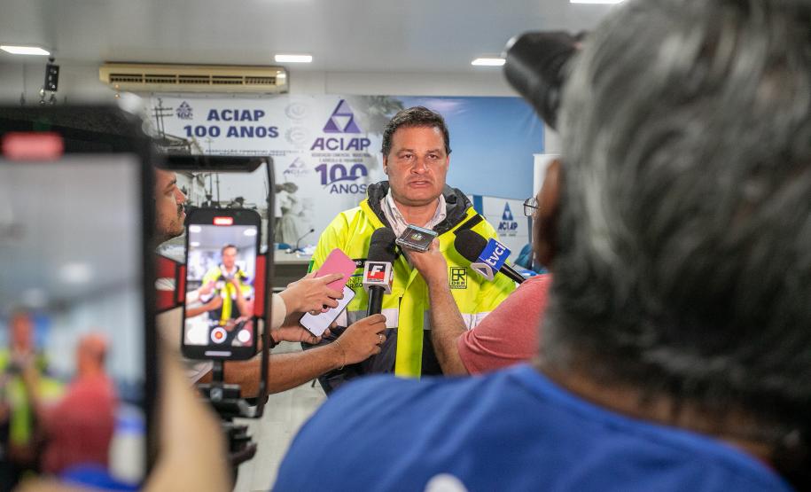 Portos do Paraná participa de debate na Aciap em prol de melhorias para a cidade