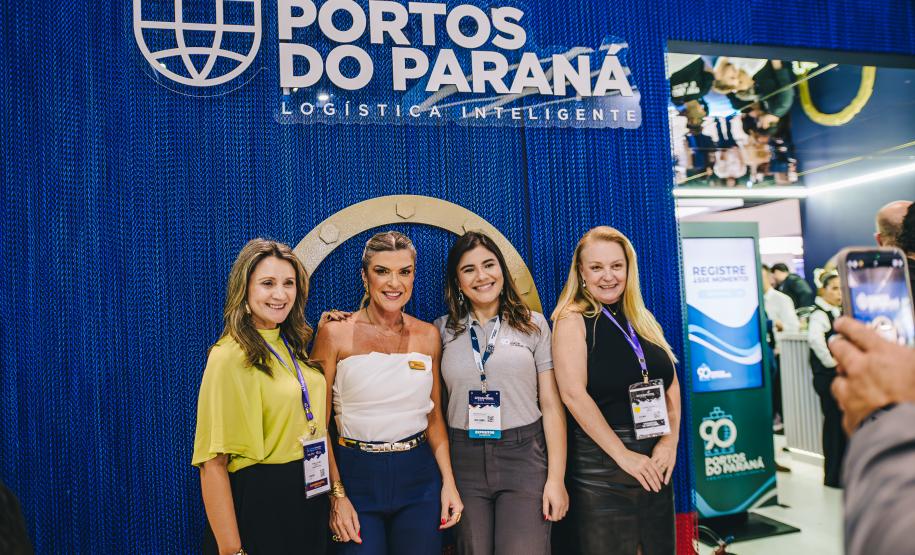 Estande da Portos do Paraná foi o mais visitado no 1º dia da Intermodal 2025