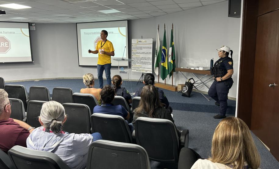Trânsito seguro é tema de palestra na Portos do Paraná