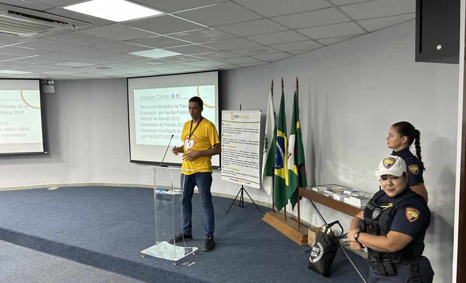 Trânsito seguro é tema de palestra na Portos do Paraná