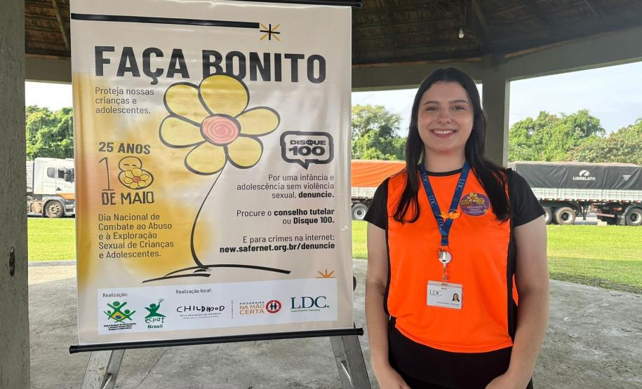 Exploração sexual infantil é tema de mobilização no Pátio de Triagem do Porto de Paranaguá
