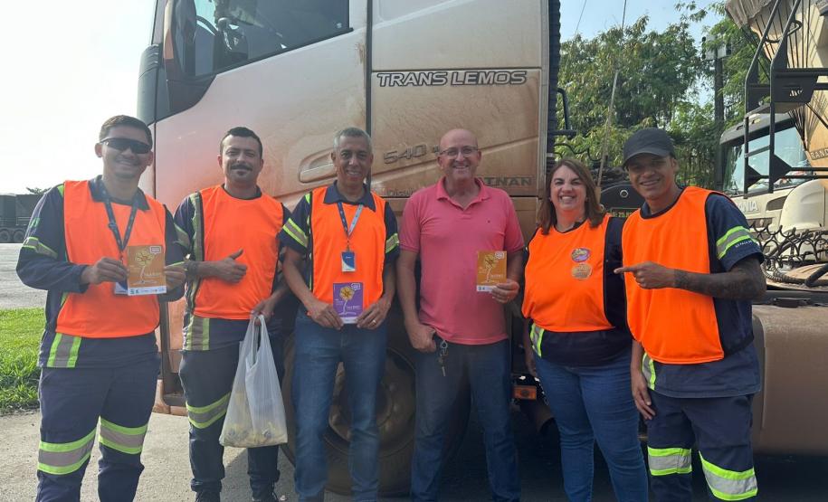 Exploração sexual infantil é tema de mobilização no Pátio de Triagem do Porto de Paranaguá