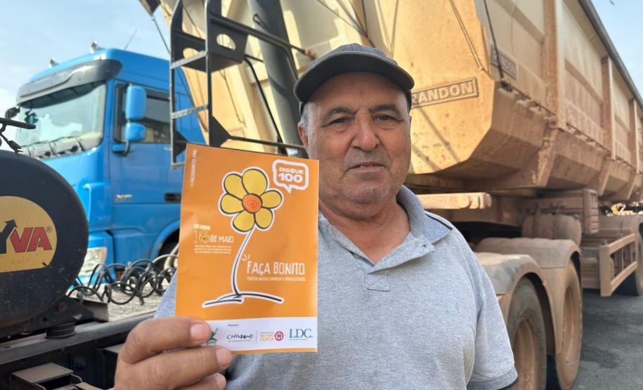 Exploração sexual infantil é tema de mobilização no Pátio de Triagem do Porto de Paranaguá