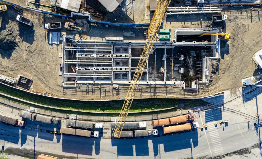 Maior investimento portuário do Brasil, Moegão alcança 52,5% de execução