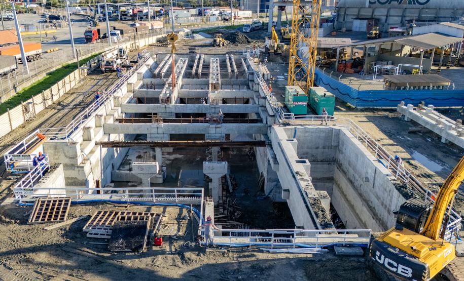 Maior investimento portuário do Brasil, Moegão alcança 52,5% de execução