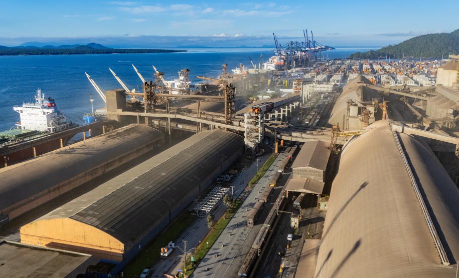 Maior investimento portuário do Brasil, Moegão alcança 52,5% de execução