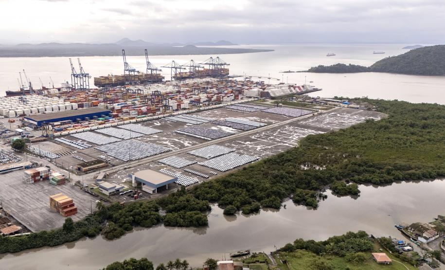 Porto de Paranaguá é o 1º a receber veículos elétricos fabricados por gigante chinesa que retoma vendas no Brasil