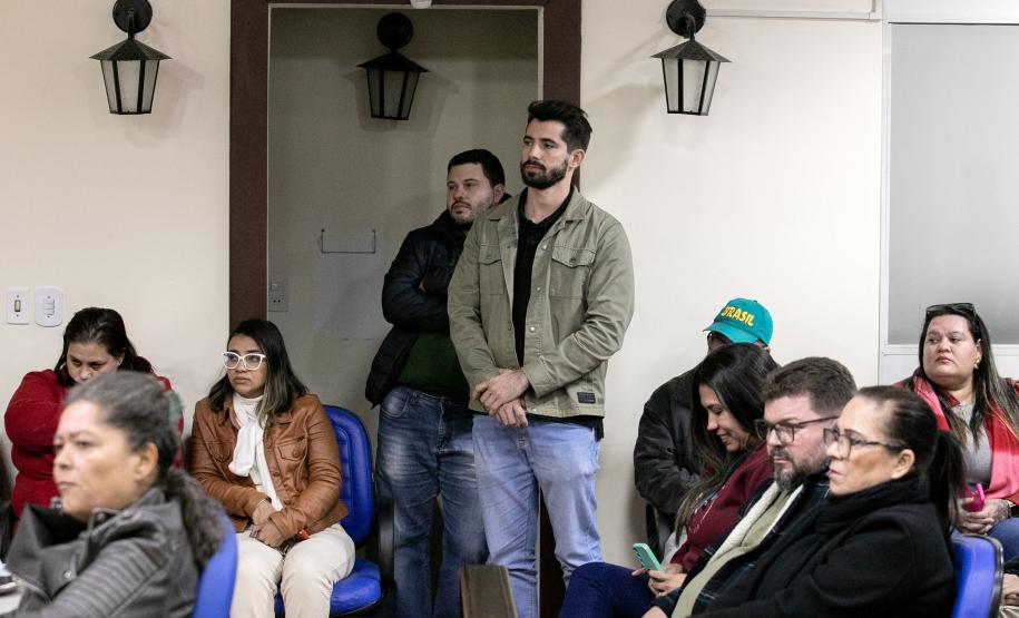 Portos do Paraná detalha obra de pavimentação em Antonina durante sessão na Câmara