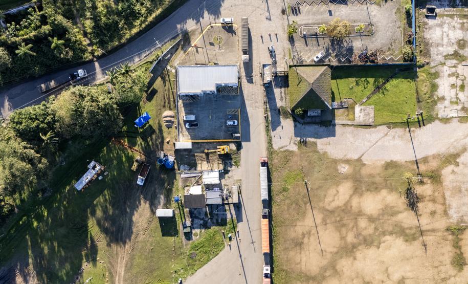 Portos do Paraná inicia obras viárias em Antonina