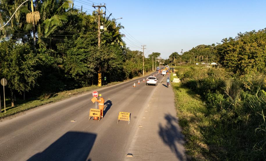 Portos do Paraná inicia obras viárias em Antonina