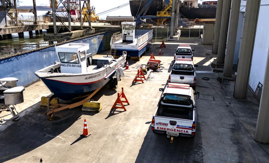 Portos do Paraná moderniza espaço para atendimento e resposta à emergências