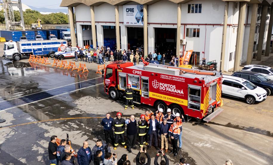 Portos paranaenses investem R$ 27 milhões em alta tecnologia para atendimento a emergências