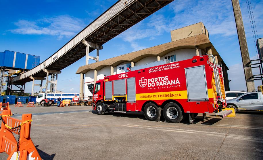 Portos do Paraná moderniza espaço para atendimento e resposta à emergências