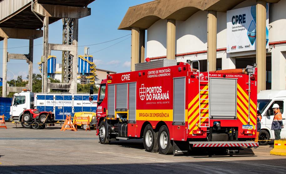 Portos do Paraná moderniza espaço para atendimento e resposta à emergências